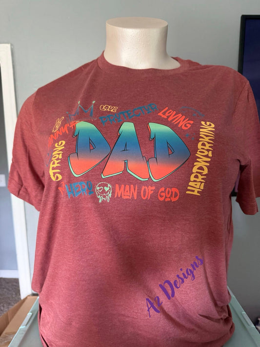 Dad Graffiti Tshirt